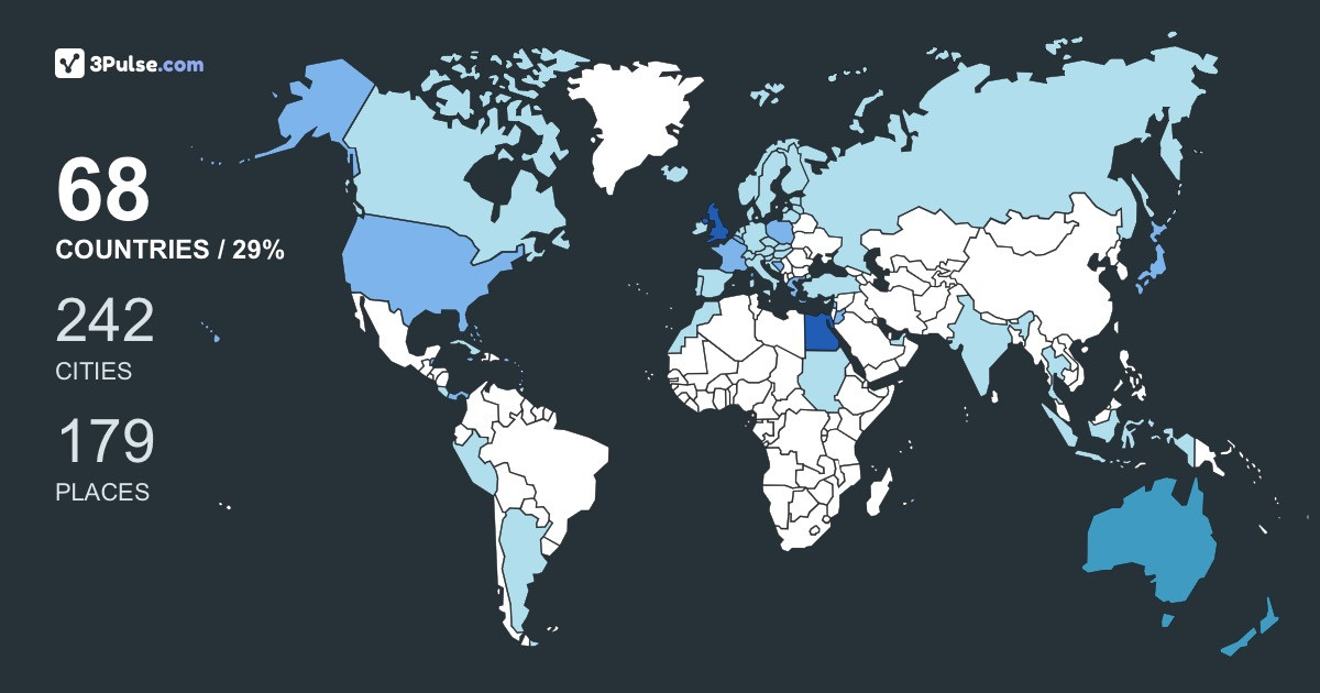 6ef5201's Travel Map Image