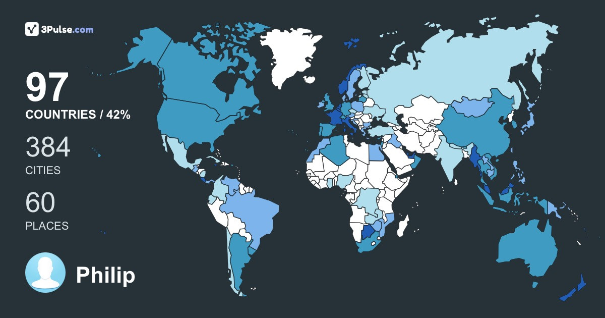 Изображение Карты путешествий Philip Hermans