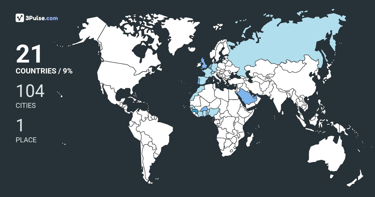 db97599's Travel Map Image