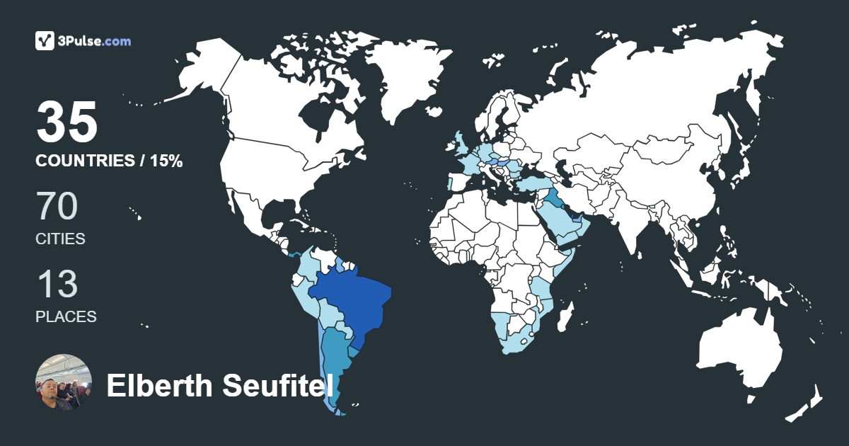 Изображение Карты путешествий Elberth Seufitel Santos