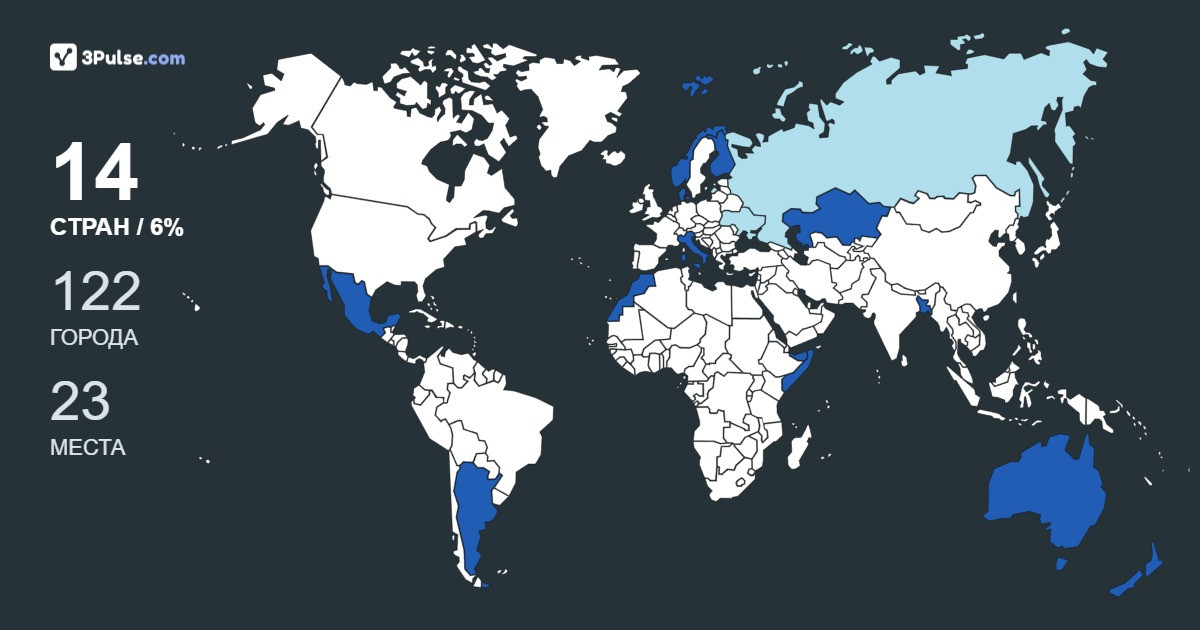 9e7616e's Travel Map Image