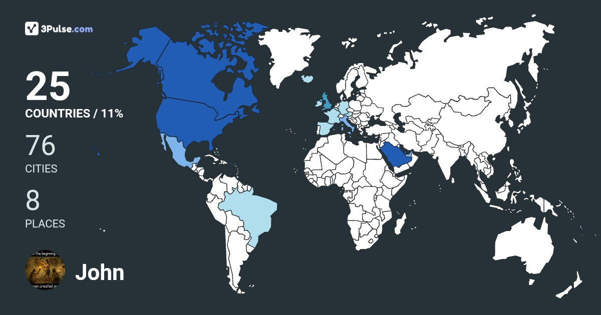 Изображение Карты путешествий John Leech
