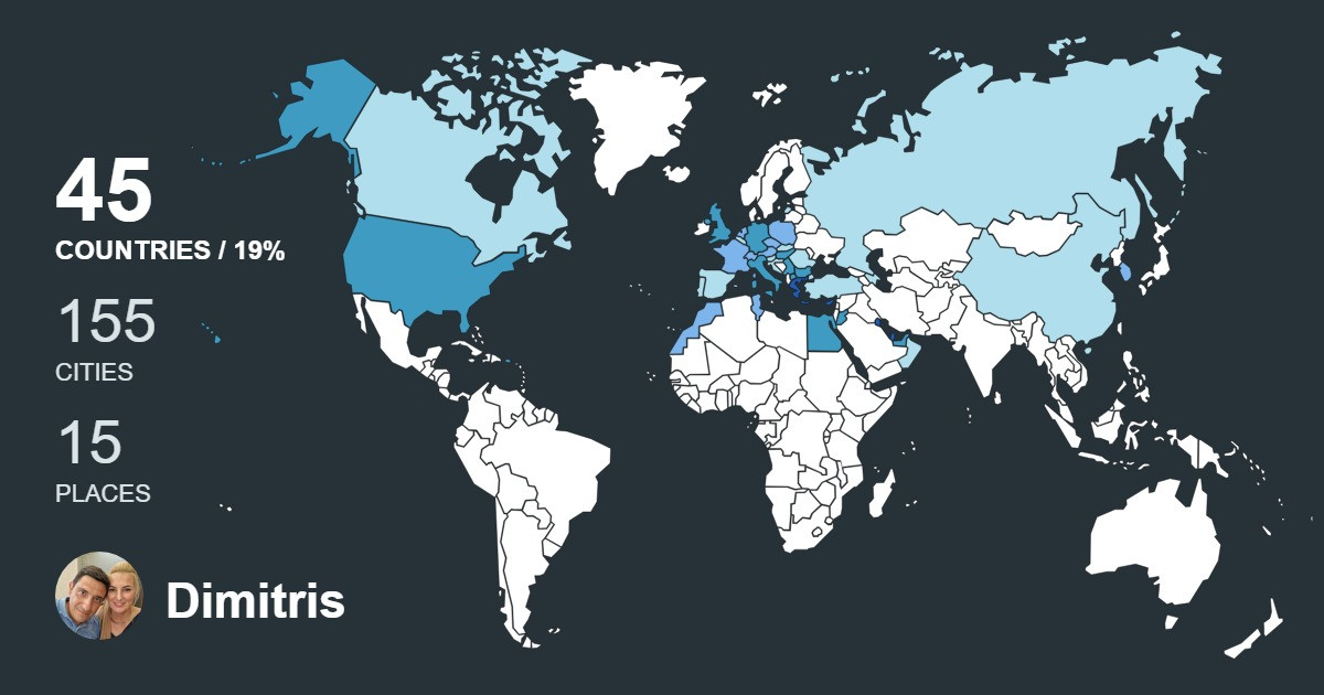 Изображение Карты путешествий Dimitris Lymperakis
