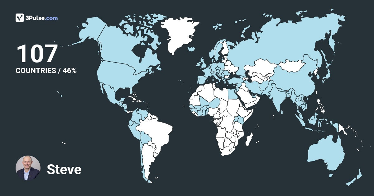 Изображение Карты путешествий Steve Walker