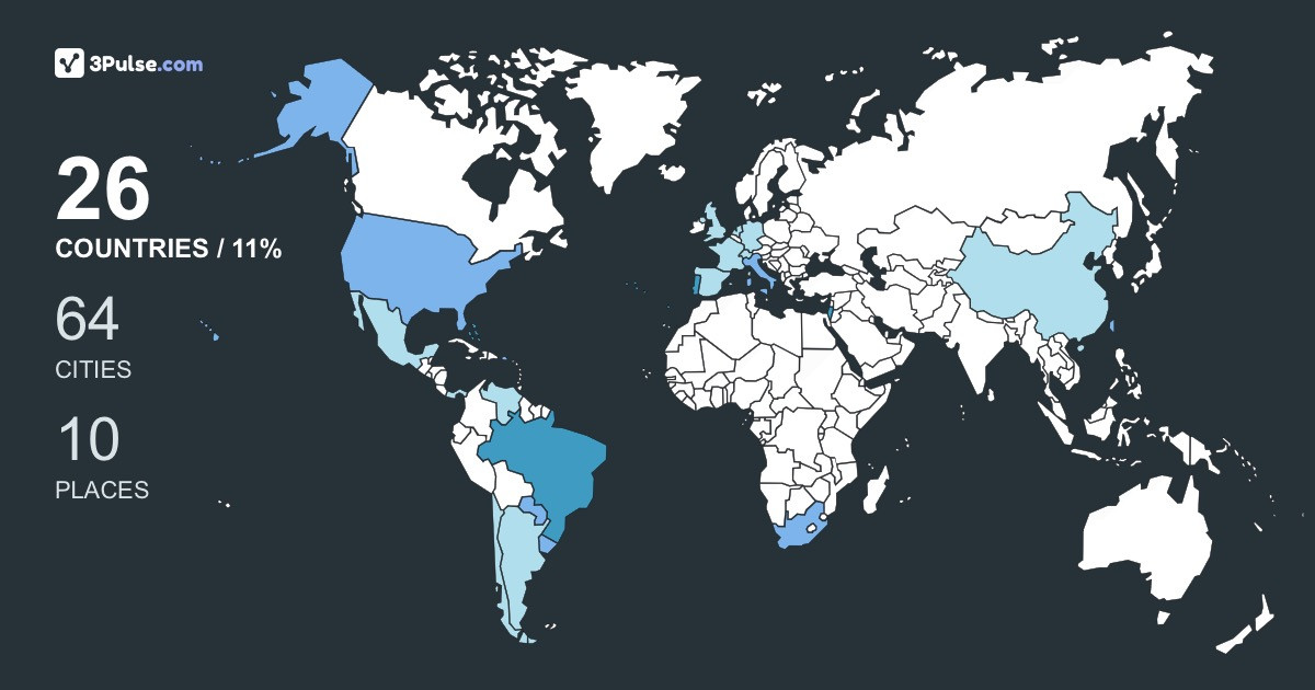 ce604fb's Travel Map Image