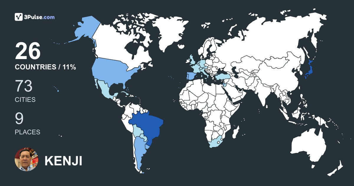 Изображение Карты путешествий KENJI YOSIDA
