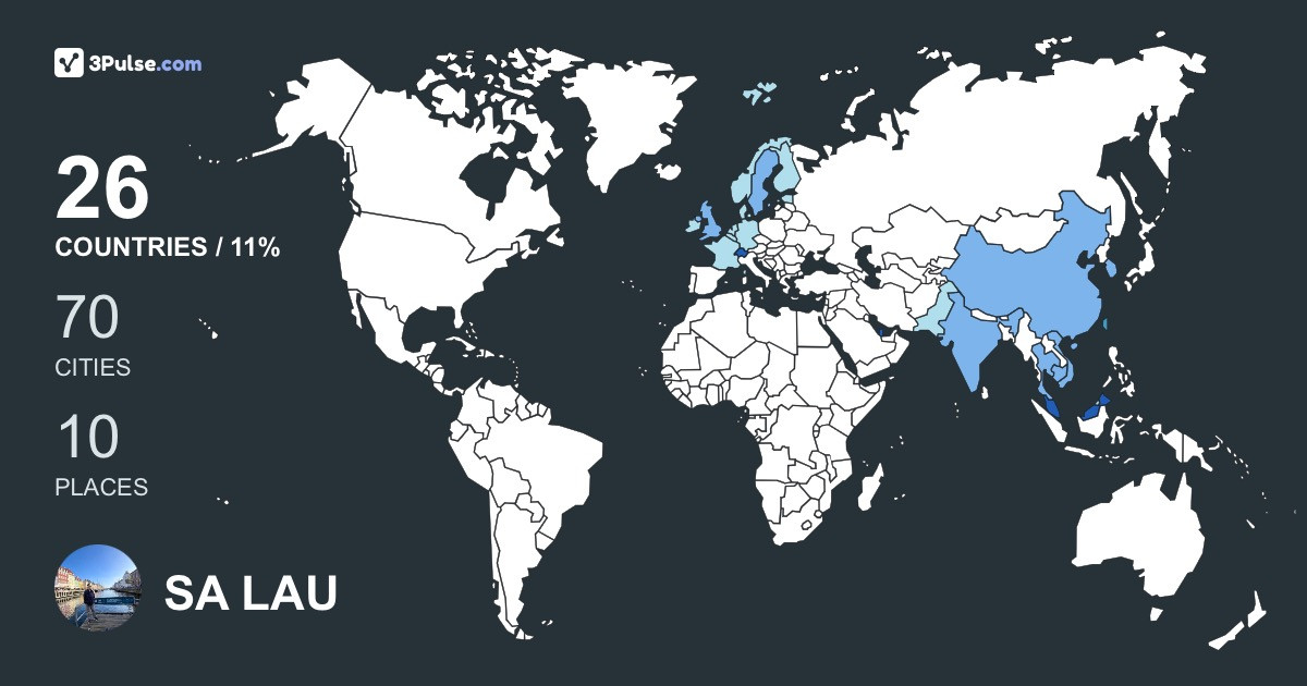 Изображение Карты путешествий SA LAU