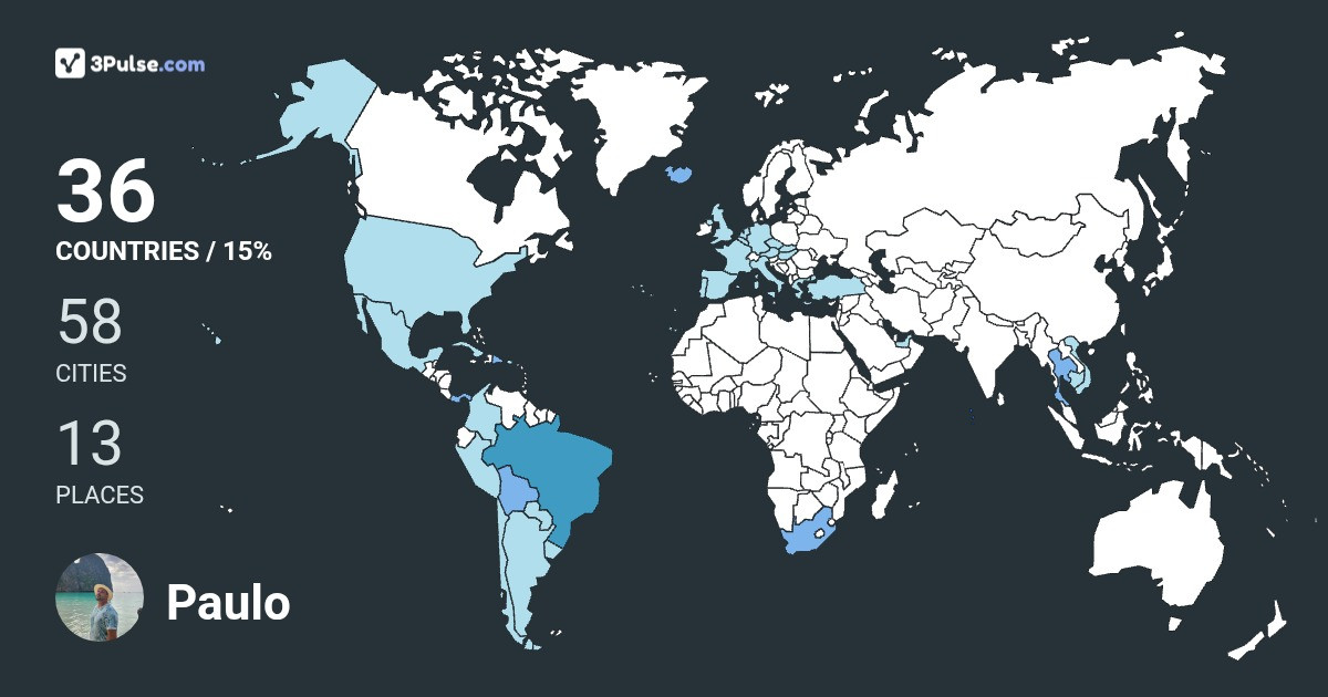 Изображение Карты путешествий Paulo Junior