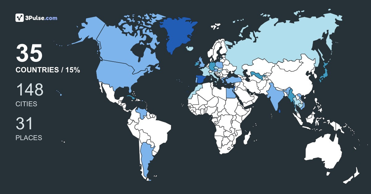 b915b9a's Travel Map Image
