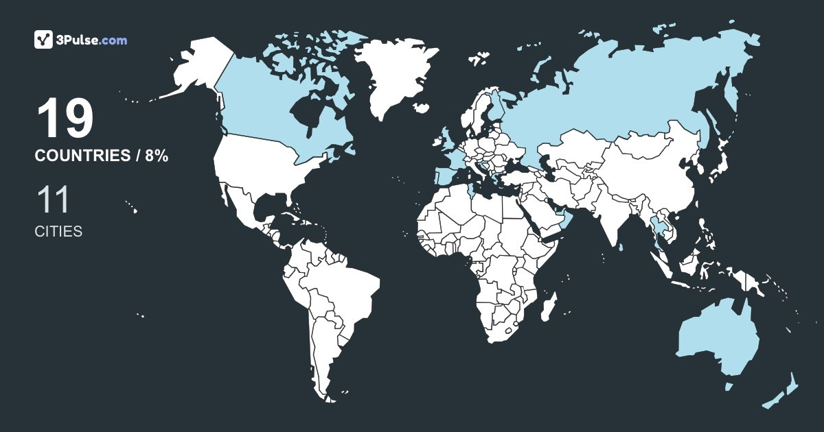 43af28b's Travel Map Image
