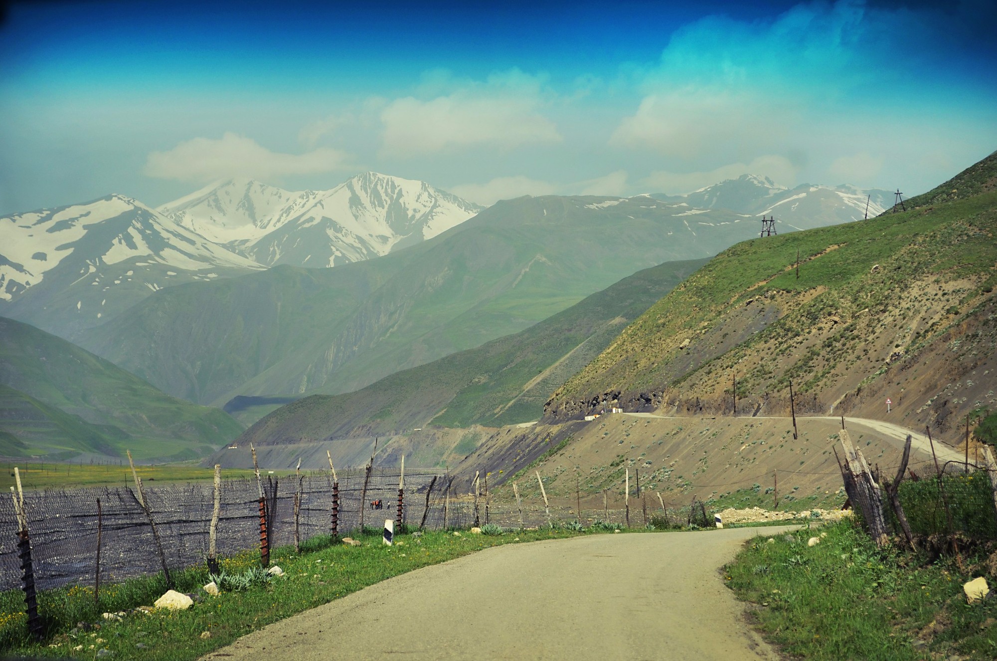 Где-то в горах Азербайджана.