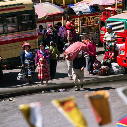 Веселый хаос гватемальского городка Кетсальтенанго.