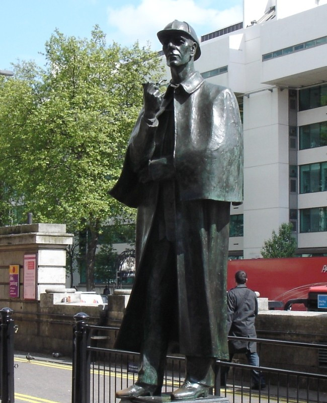 Statue of Sherlock Holmes, Великобритания