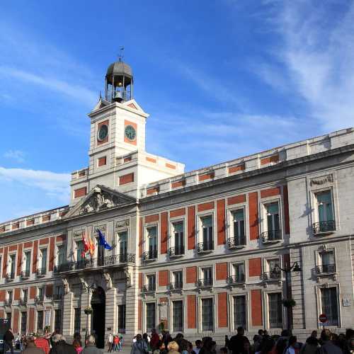 Puerta del Sol Clock photo