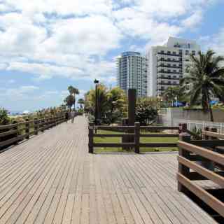Miami Beach Boardwalk photo