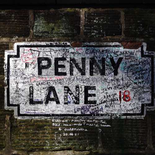 Penny Lane mural photo