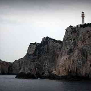 Cape Lefkas lighthouse photo
