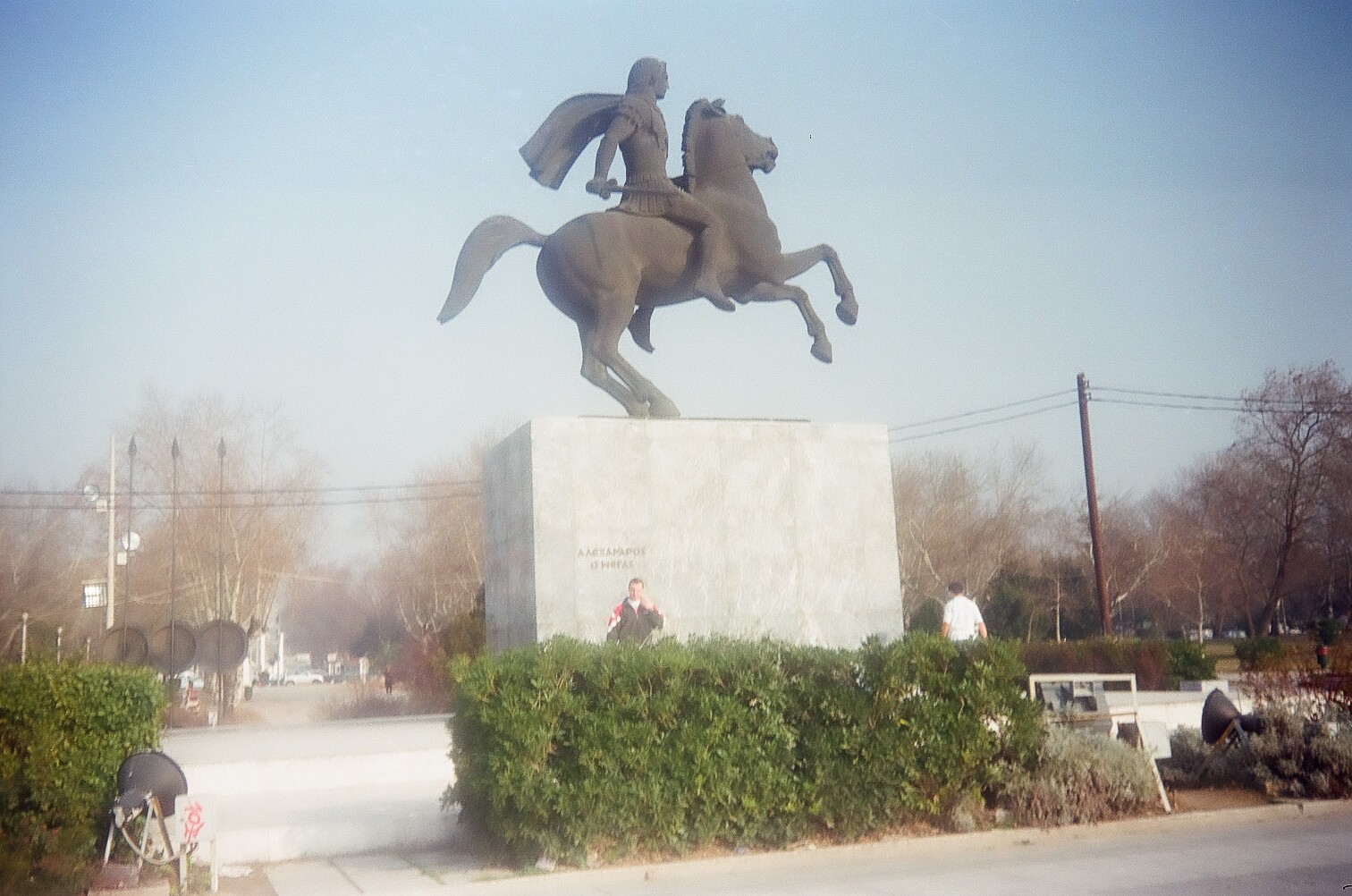 Салоники, памятник Александру Македонскому