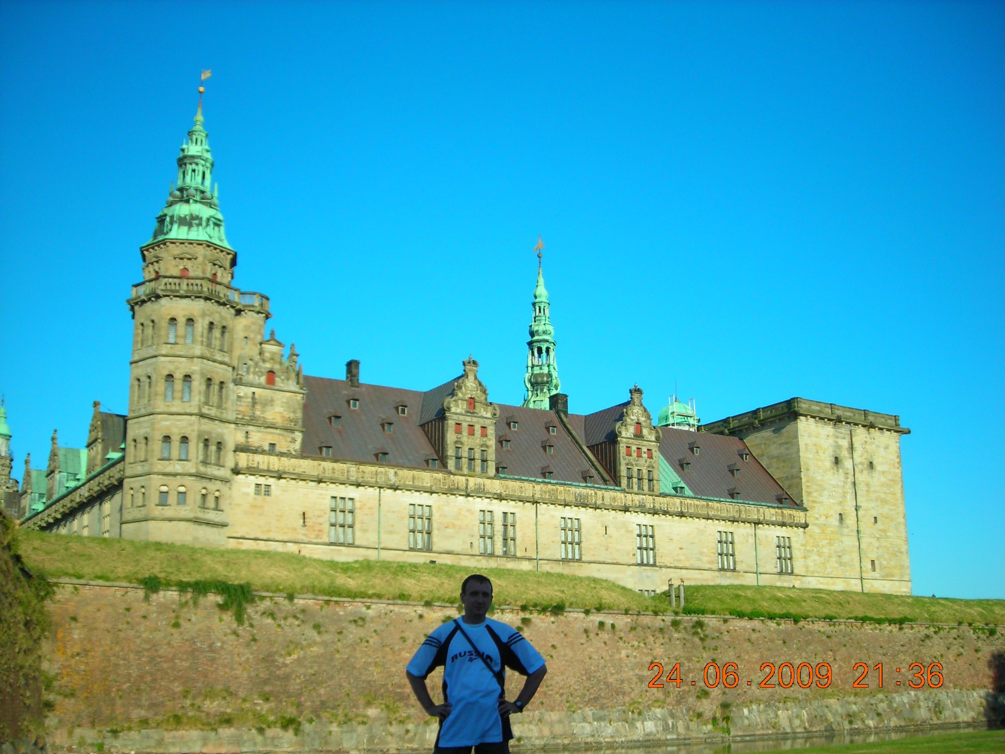 Замок Кронборг, известный как замок принца Гамлета