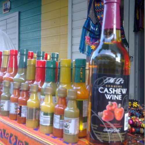 Cashew wine (Belize City)