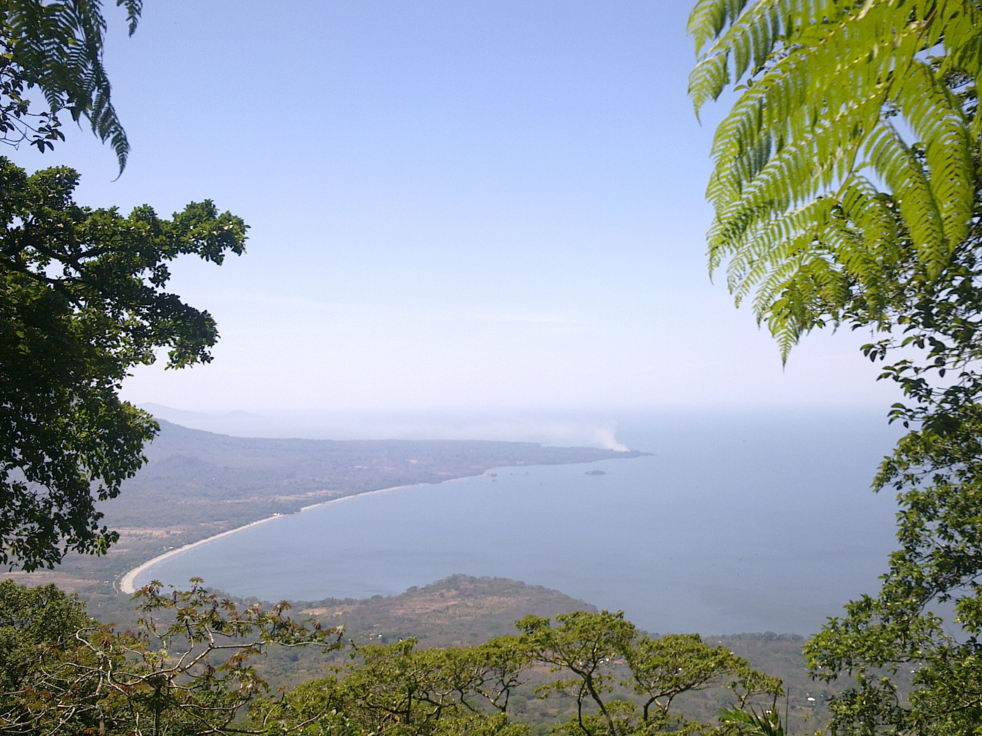 View of Lake Nicaragua from Madera Vulcano