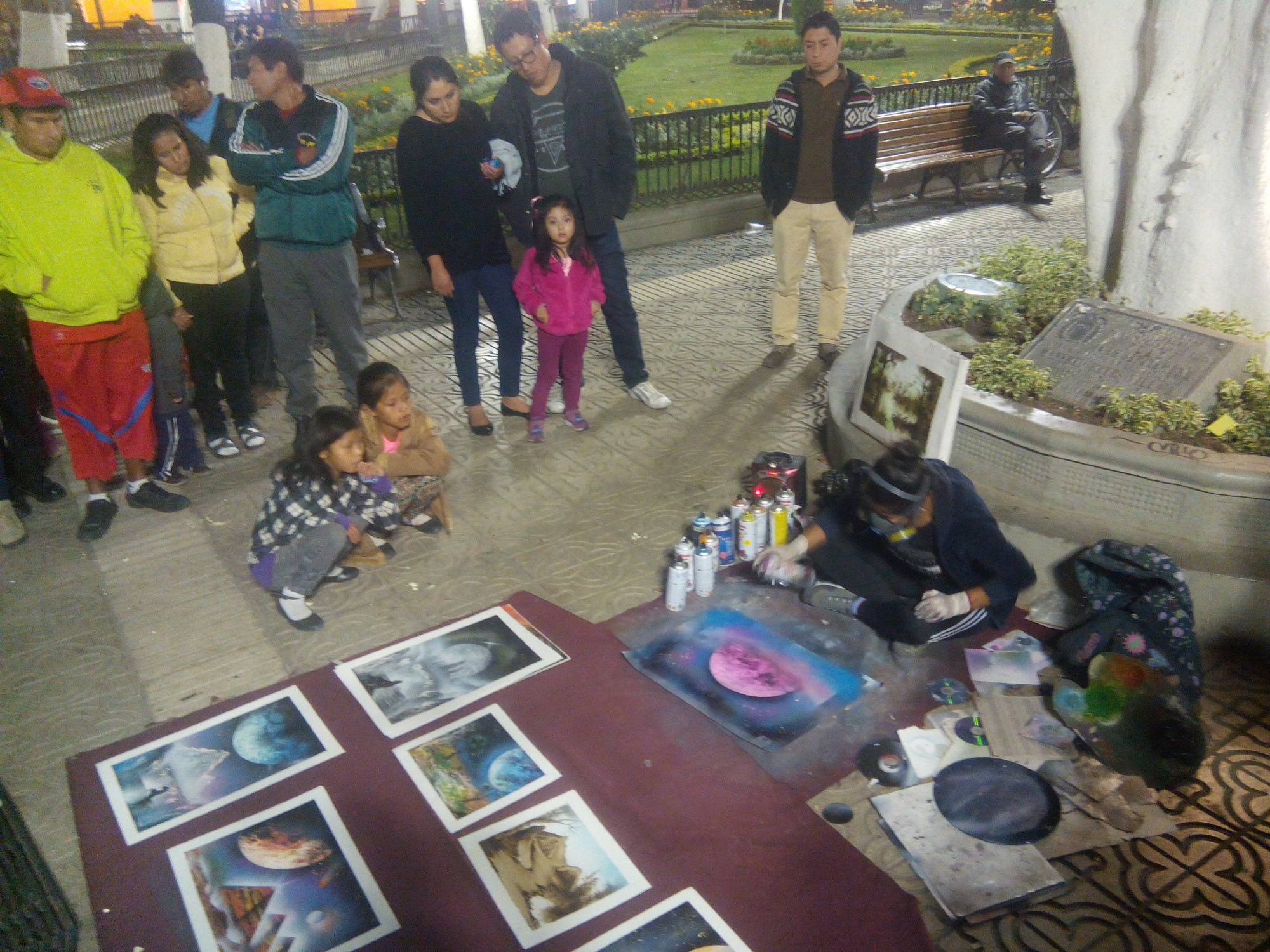 street artist (Cochabamba, Bolivia)