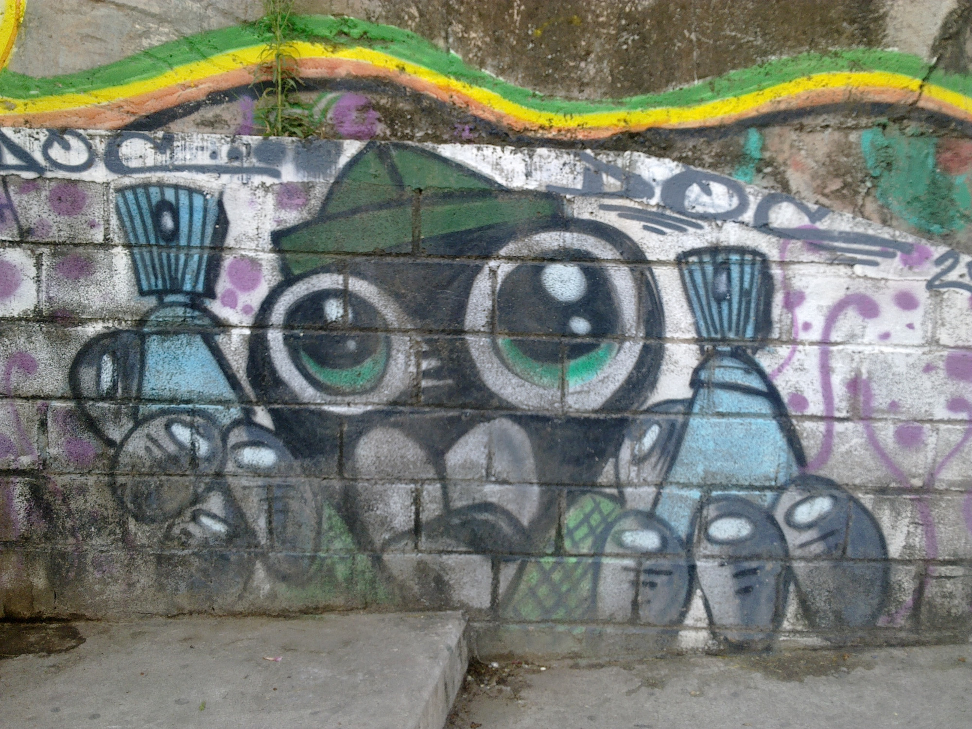 Street Art & graffiti in Tegucigalpa (Honduras)