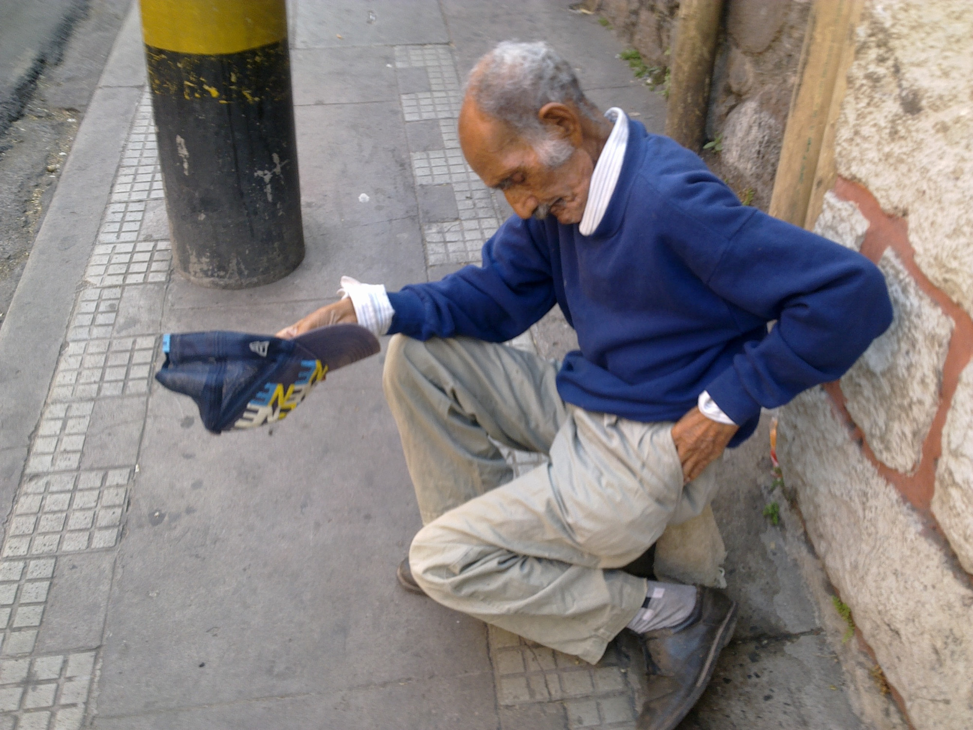beggar from Tegucigalpa, Honduras