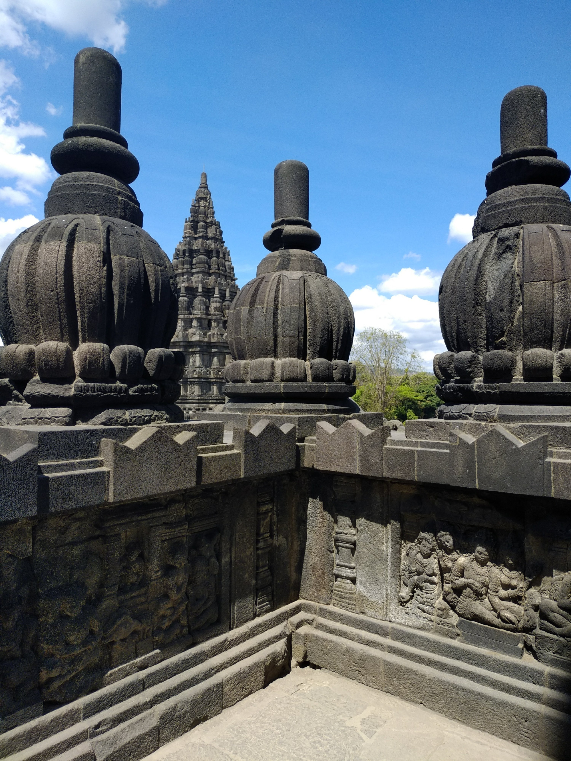 Prambanan or Rara Jonggrang is an 8th-century Hindu temple compound in Special Region of Yogyakarta, Indonesia.