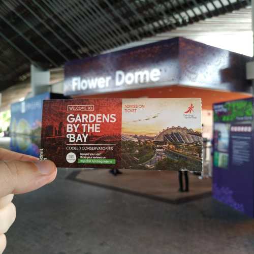 ticket to the Gardens by the Bay (Singapore)