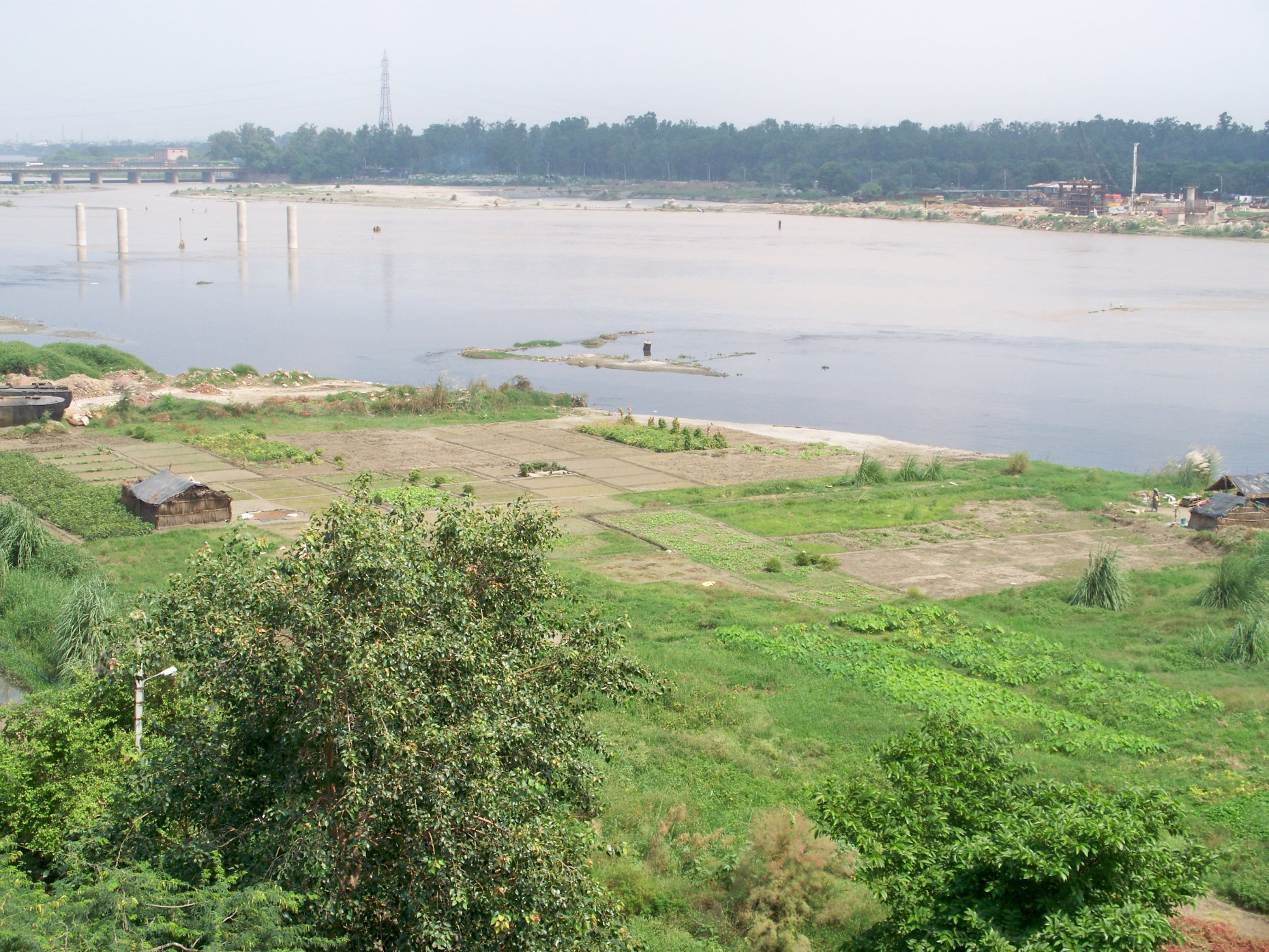Yamuna (view from the window of «Wongdhen House»<br/>
New Delhi, India)