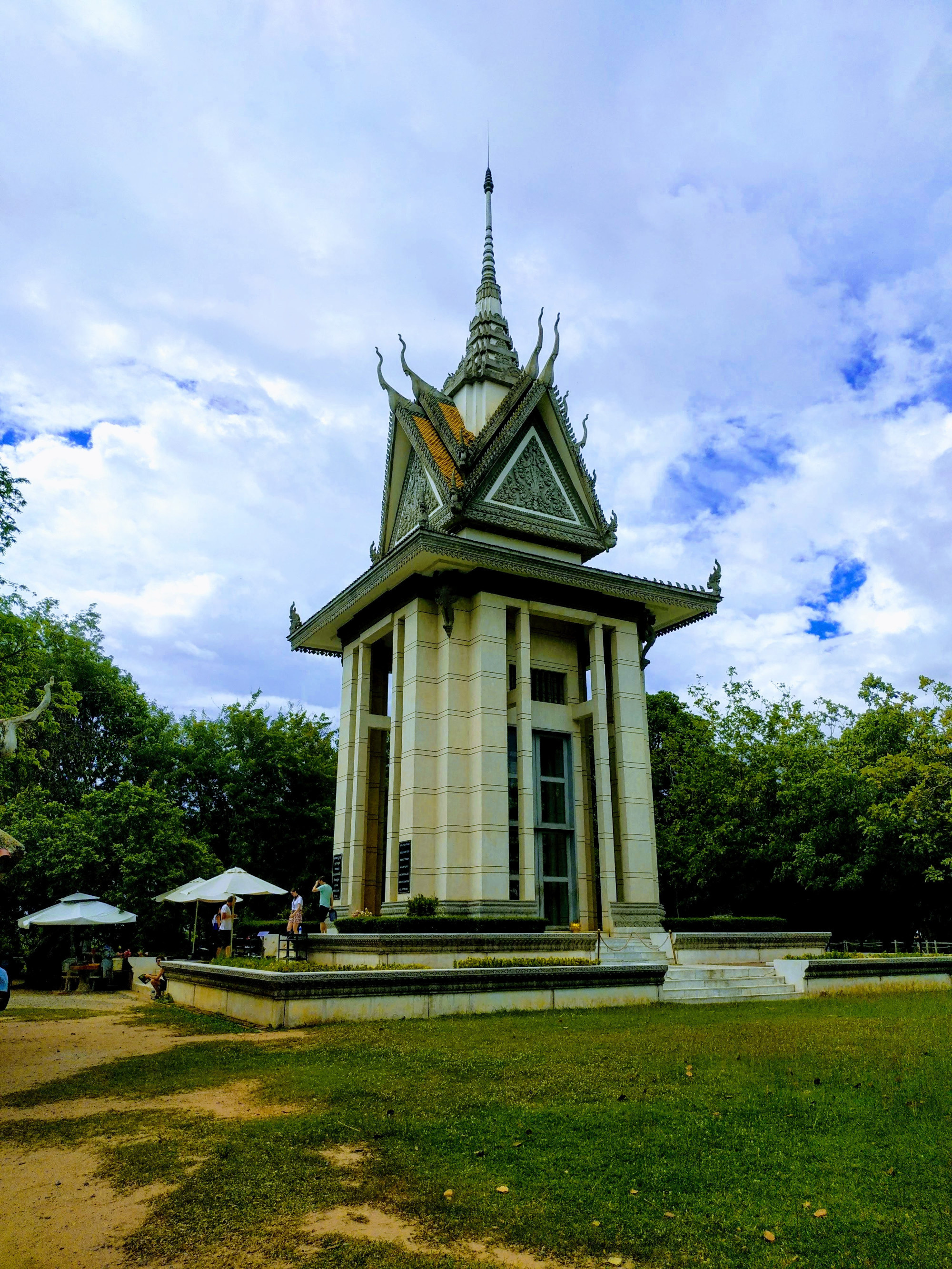 The Killing Fields (Phnom Penh, Cambodia) was a site of genocide during the Pol Pot regime.<br/> <br/>
This is a place of sorrow.<br/>
But, it is important for people to visit such places. To remember what dictatorial regimes lead to.