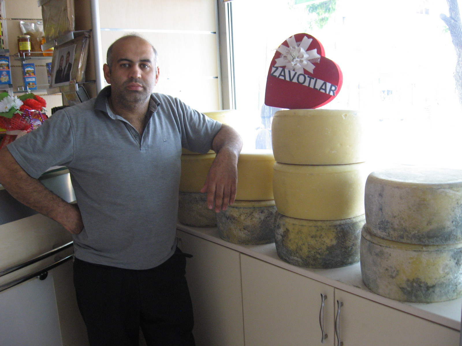 Cheese seller (Kars, Turkey)