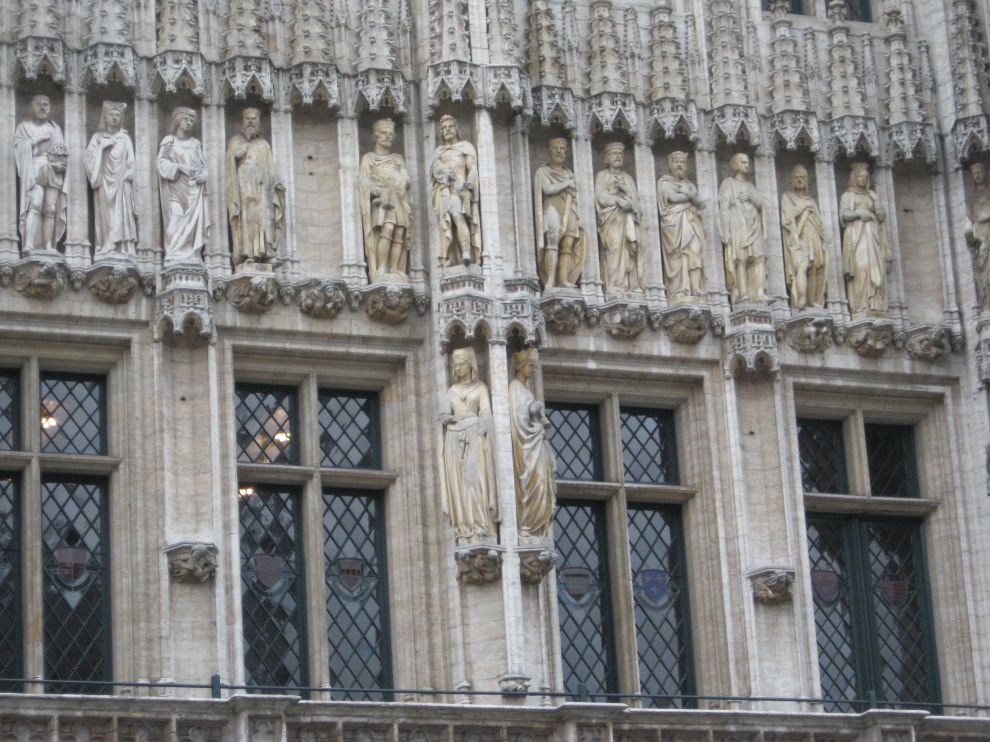Брюссель, фрагмент декора ратуши