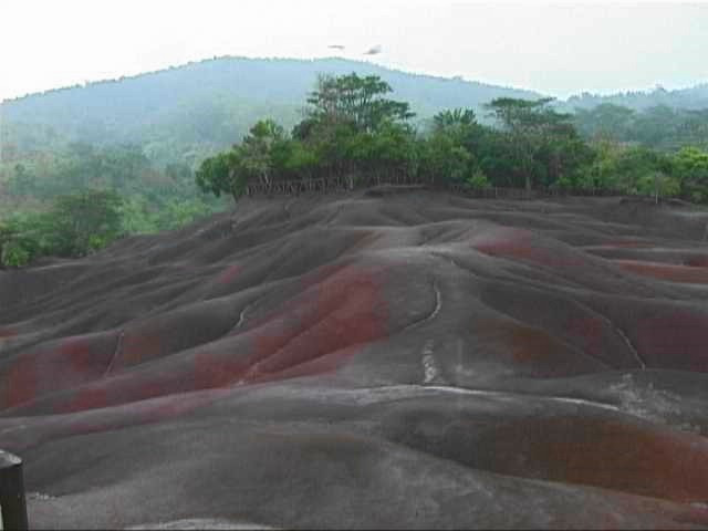 Семицветные пески, Маврикий