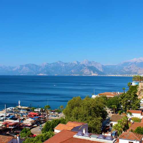 View over Antalya, Turkey