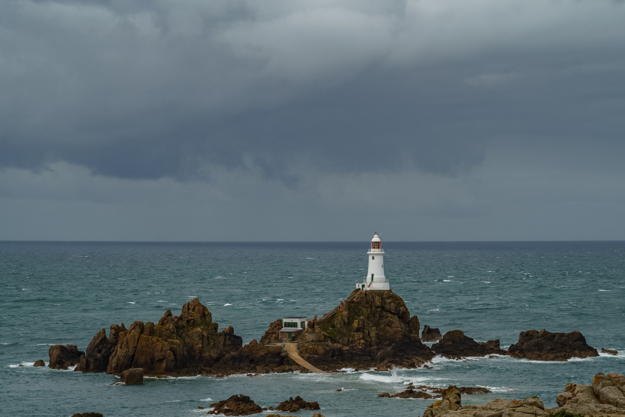 La Corbiere lighhouse, Jersey