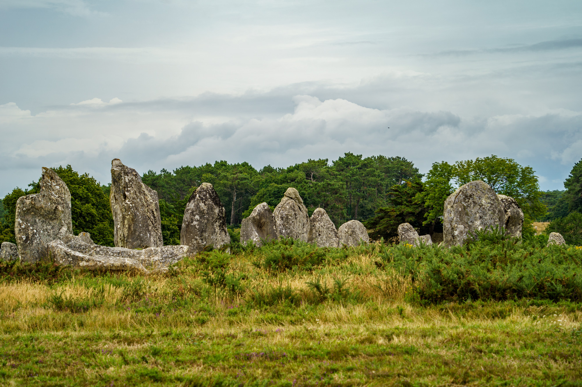 Carnac stones, France