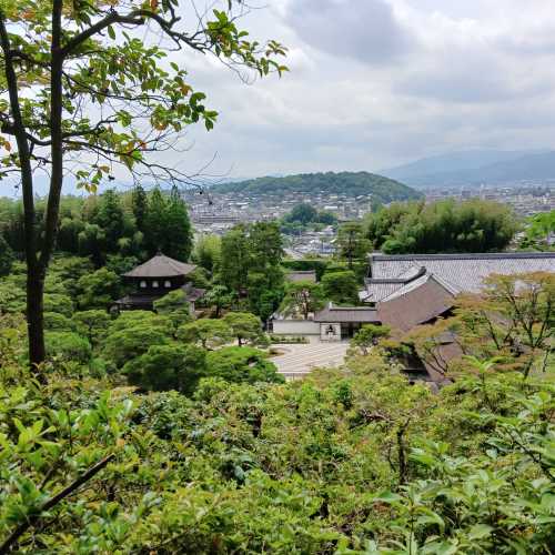 View of Kyoto from Ginkaku Zi Zen temple