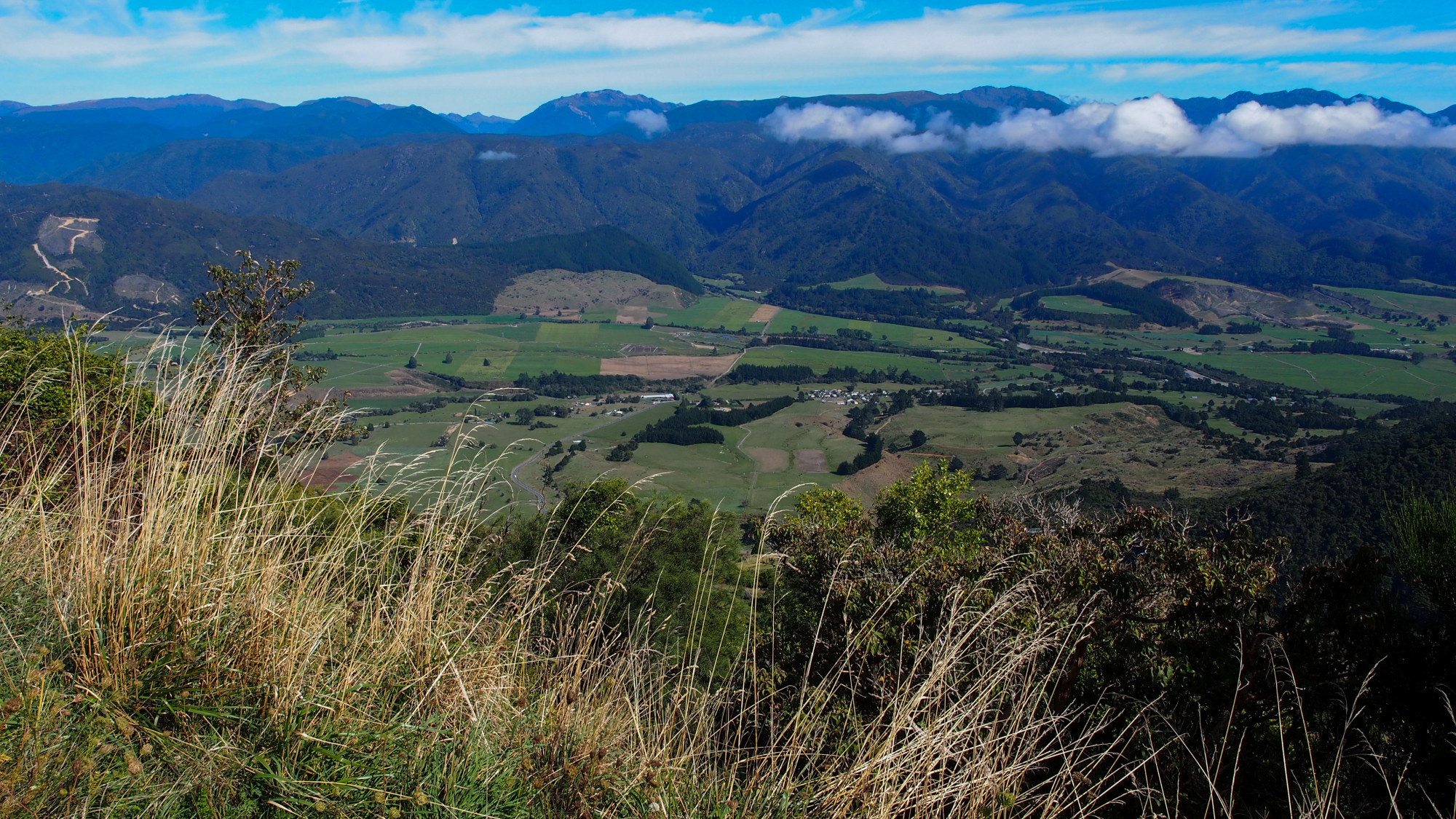 Takaka Hill Lookout, New Zealand