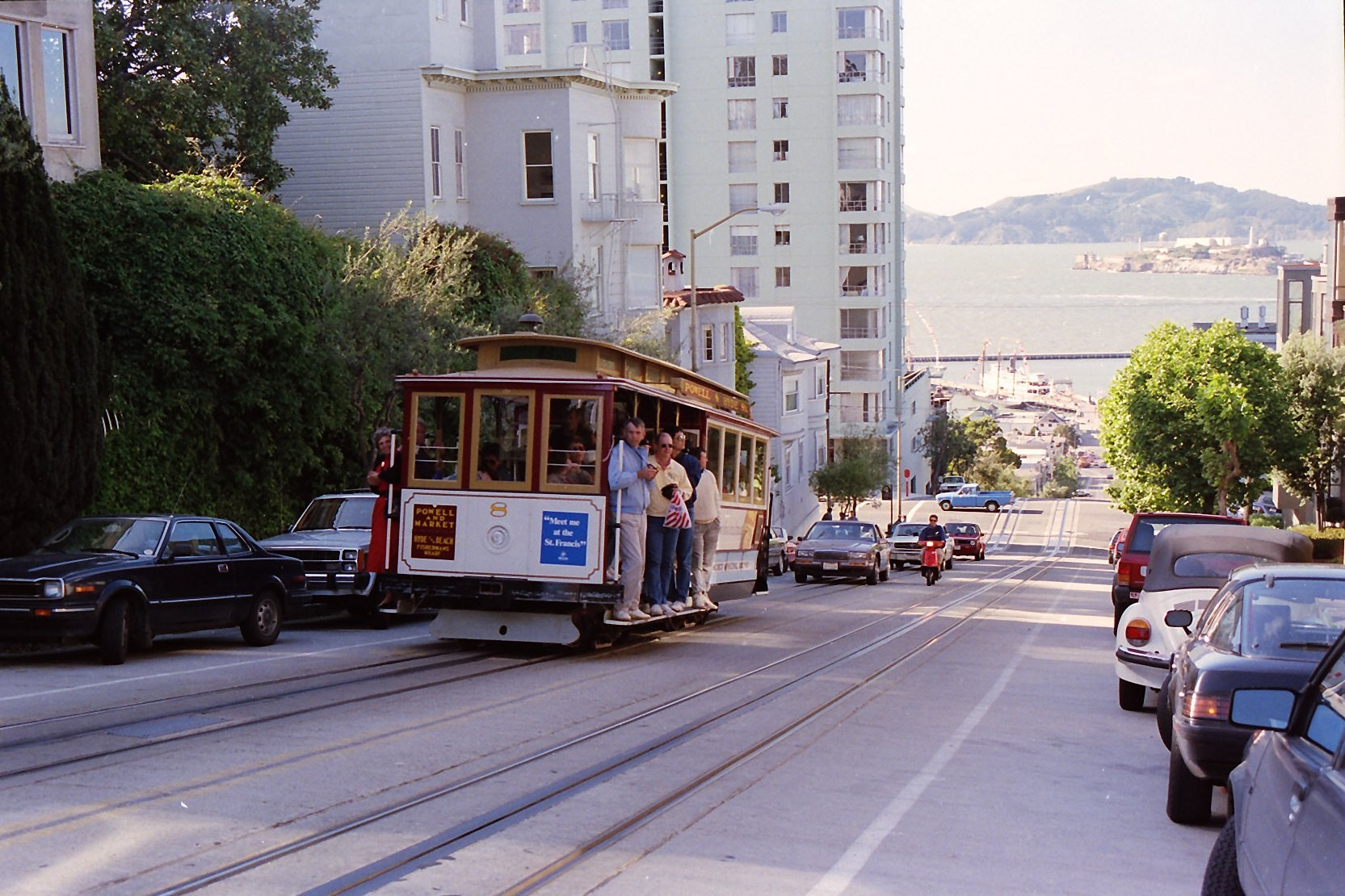 Cable car @ Hyde Street, SF, Cal