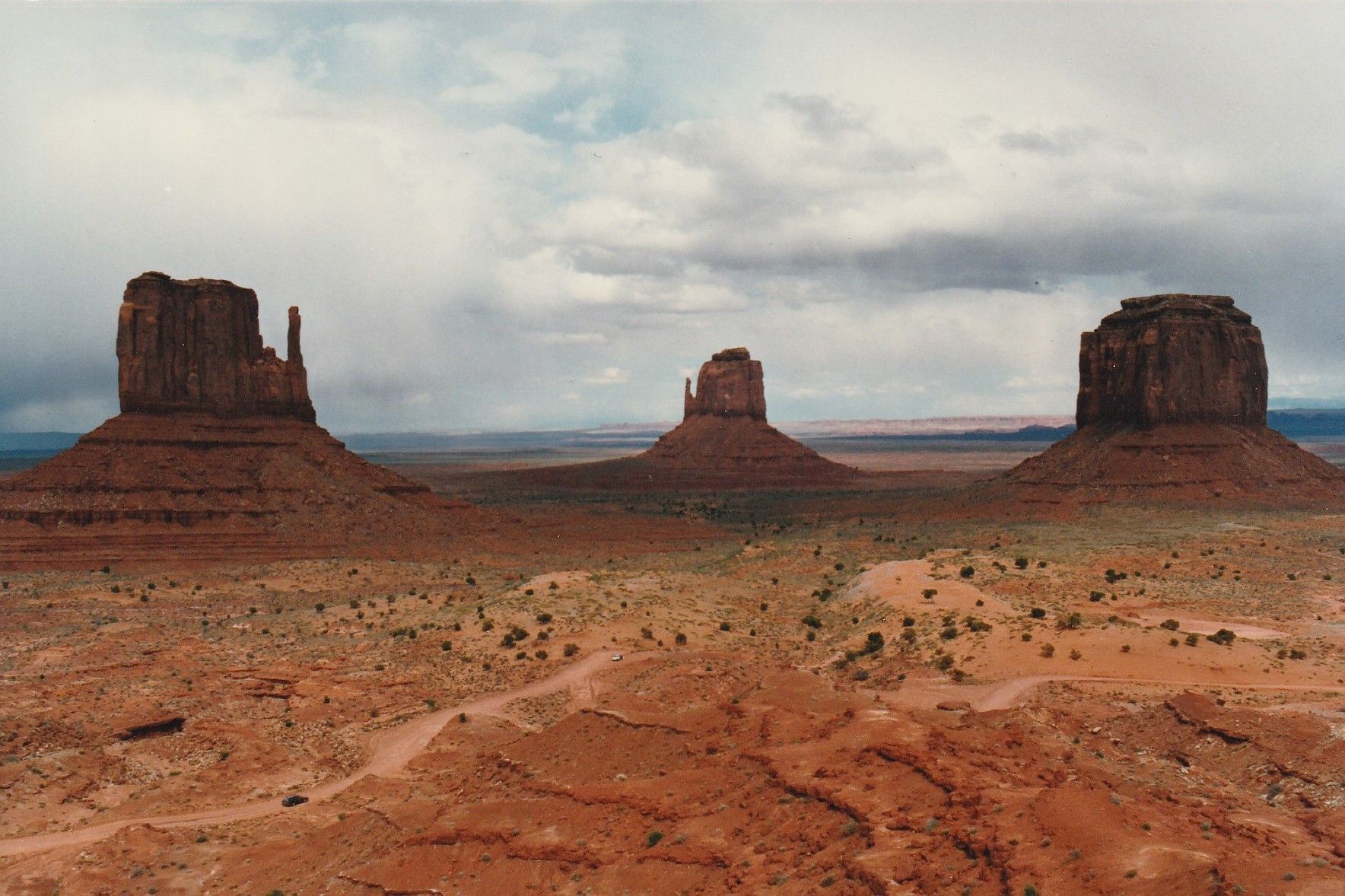 Monument Valley — The Mittens and Merrick Butte