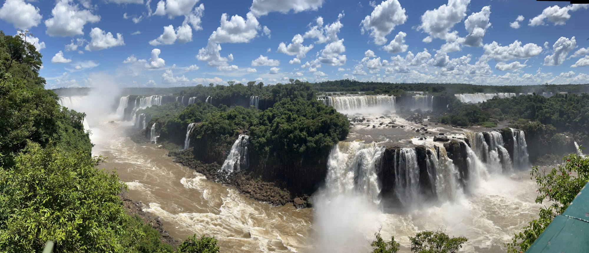 Iguazu Falls from the brazilian side