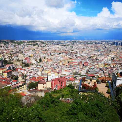 Landscape over Naples