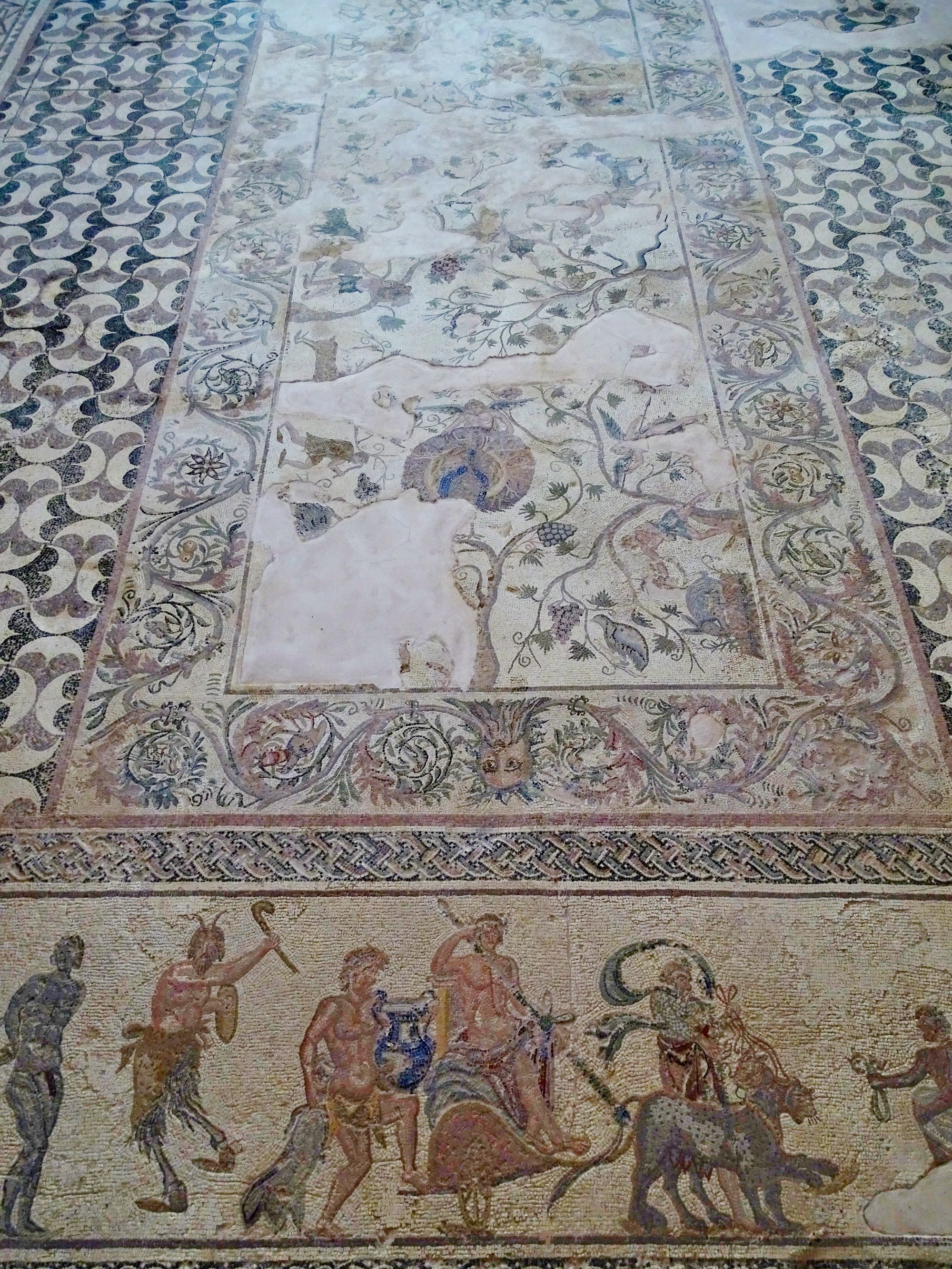 Mosaic in the house of Dionysus