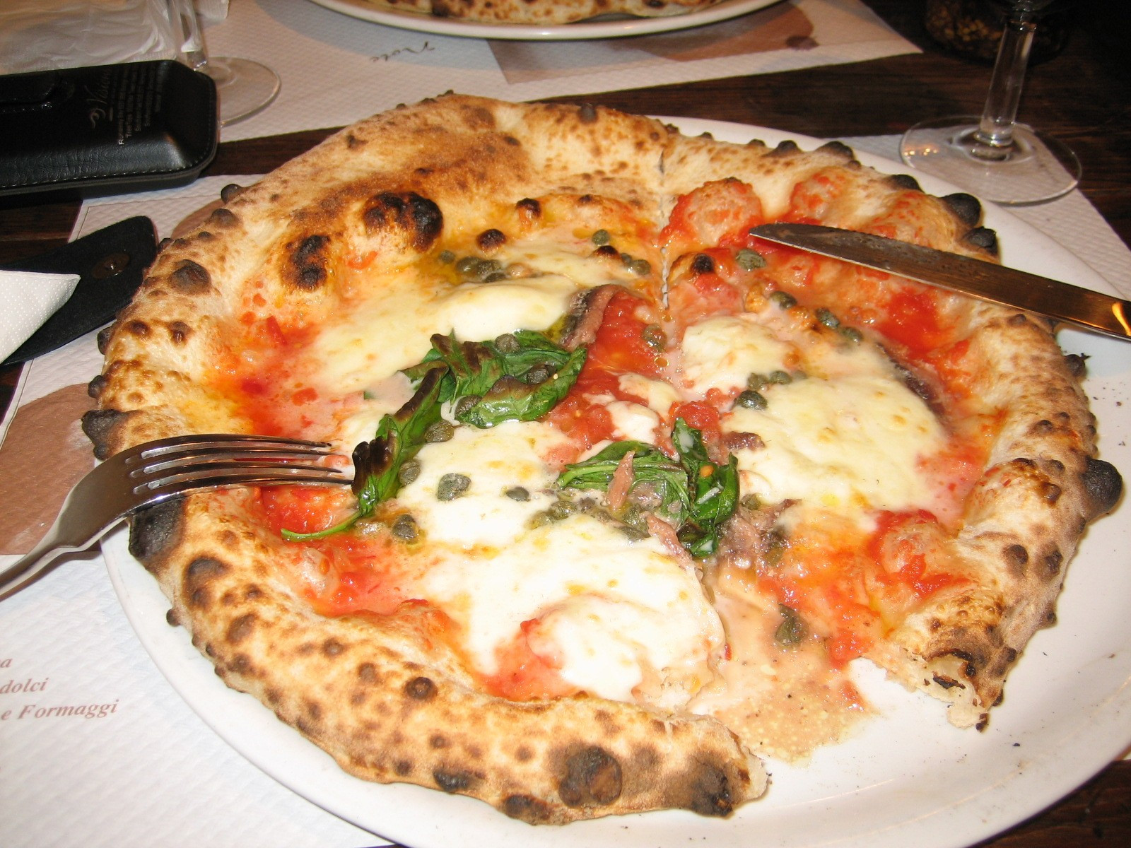 Best ever pizza Florence.