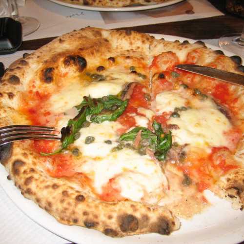 Best ever pizza Florence.