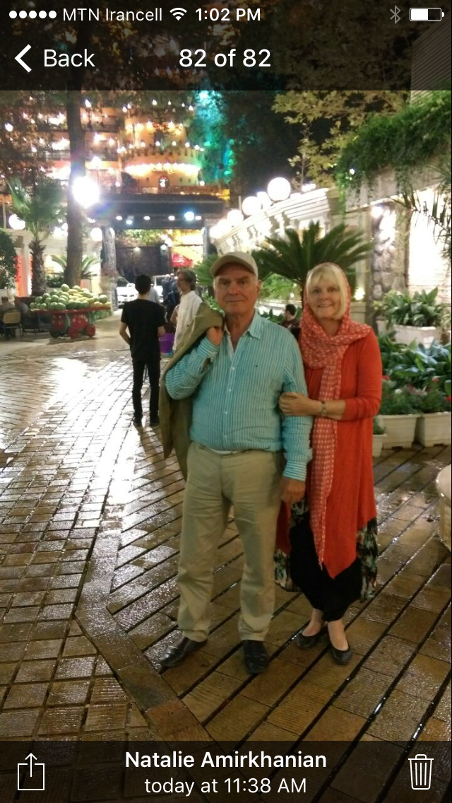 Up the mountain in north Tehran full of beautiful restaurants <br/>
