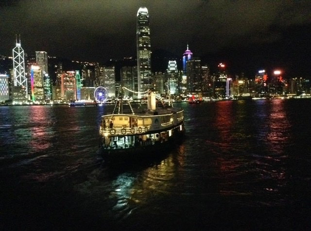 Travelling by Ferry from HongKong Island too Lampoon… 