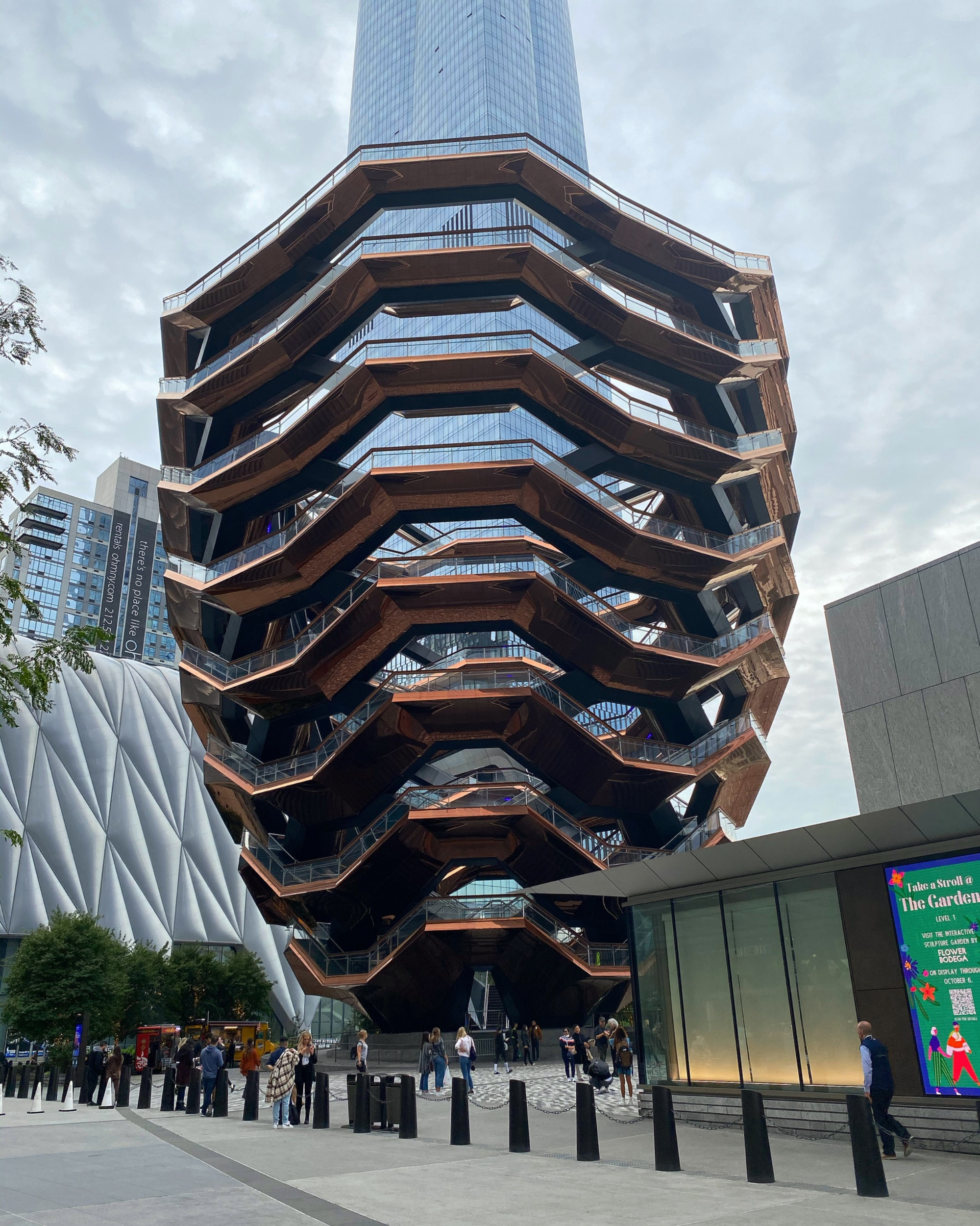 The Vessel located in NYC NY 